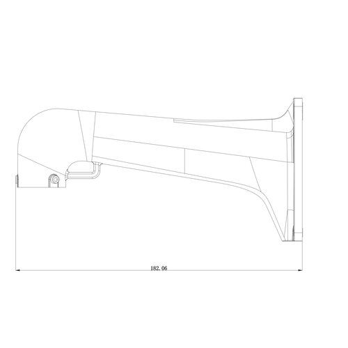 Truvision Truvision TVMI-WM Multi-Imager und IP PTZ-Wandhalterung der P/M-Serie
