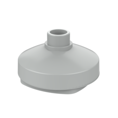 Truvision TVD-CB2 Dome 2-Zoll-Basisadapter für Wedge-IP-Domes für den Außenbereich