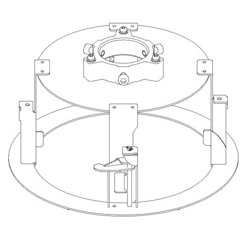 Truvision Truvision TVP-FM-01 Montagehalterung für IP-PTZ-Kamera der M-Serie