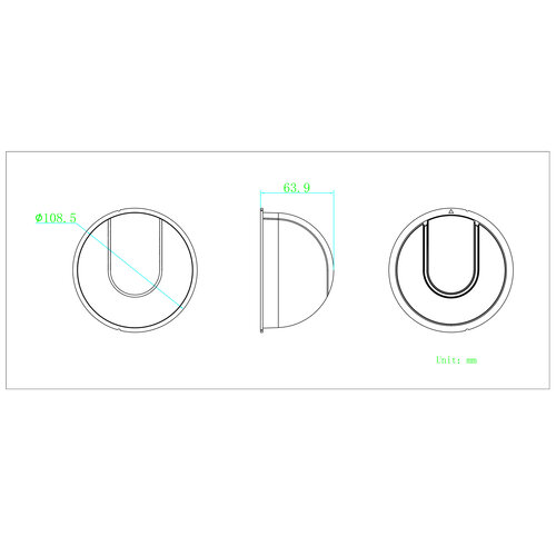 Truvision Truvision TVD-BS-8SV Kugelkappe für S7 Außenkuppel