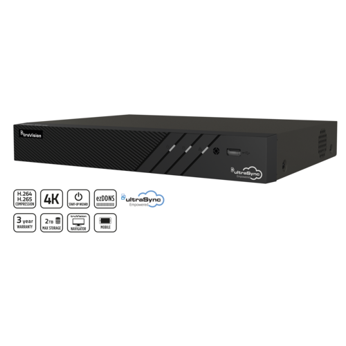 Truvision Truvision TVN1204-1T-K02-2T-G Rekorder 4-Kanal & 2x Vollfarb-Turret-Kamera 4 Mp