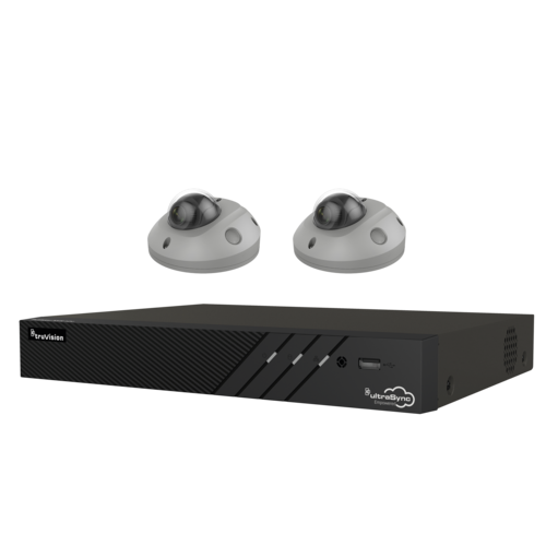 Truvision Truvision TVN1204CS-1T-K02-2W-G Rekorder 4 Kanäle & 2x Vollfarb-Keilkamera 4 Mp
