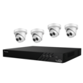 Truvision Truvision TVN1208S-2T-K01-4T-W Rekorder 8 Kanäle & 4x Turret-Kamera 4 Mp