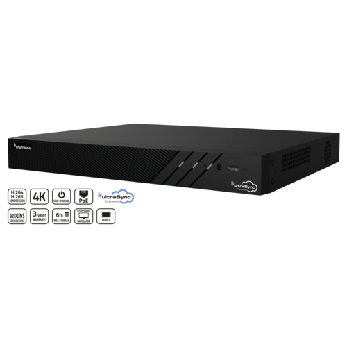 Truvision Truvision TVN1208S-2T-K01-4T-W Rekorder 8 Kanäle & 4x Turret-Kamera 4 Mp