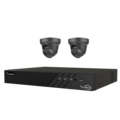 Truvision Truvision TVN1204CS-1T-K01-2T-B Rekorder 4 Kanäle & 2x Turmkamera 4 Mp