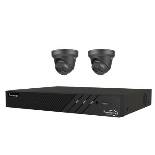 Truvision Truvision TVN1204CS-1T-K01-2T-B Rekorder 4 Kanäle & 2x Turmkamera 4 Mp