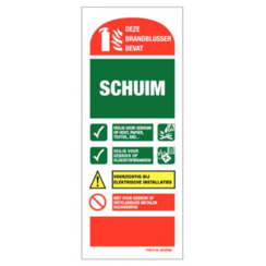 ATV Safety 150.3341.21 Gebrauchsanweisung Schaumlöscher PP 80 x 200 mm