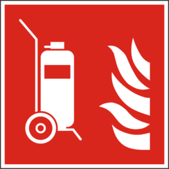 ABtec N34008 Mobiele brandblusser pictogram 200 x 200 mm