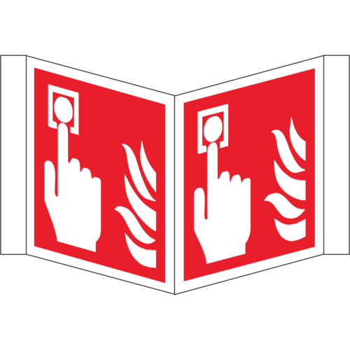 ABtec GmbH ABtec N35307 Brandmelder pictogram panoramisch 200 x 200 mm