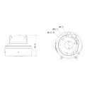 Truvision Truvision TVUC-B01-0401-DOM-W Wi-Fi dome camera 4 MP