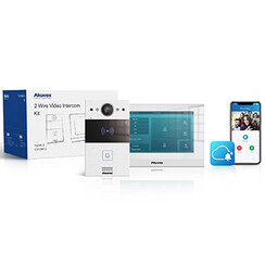 Akuvox 40080202 2-draads video intercom complete kit