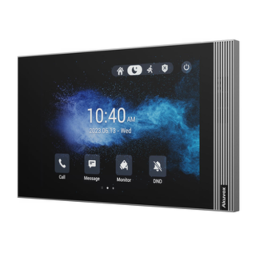 Akuvox Akuvox 40080013 S563W Touchscreen binnenpost - 8 inch - Zwart