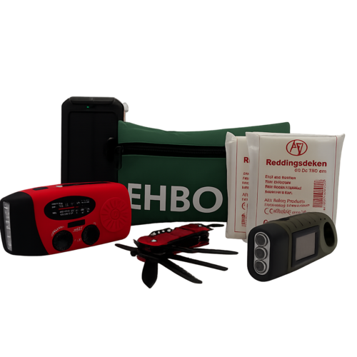 Beveiligingswinkel Sicherheitsaufbewahrung eines Notfallsets für den Fall eines Stromausfalls