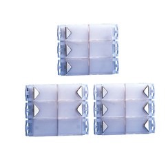 Comelit 3322/6 Powercom module met 6 drukknoppen, systemen Vereenvoudigd, Traditioneel