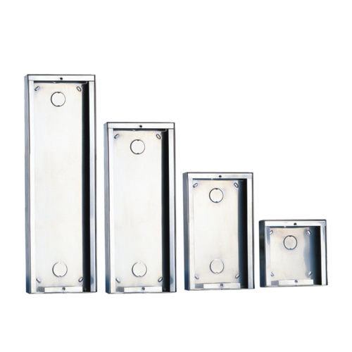 Comelit Comelit 3316/3 Opbouwbehuizing Powercom RVS - 3 modulen