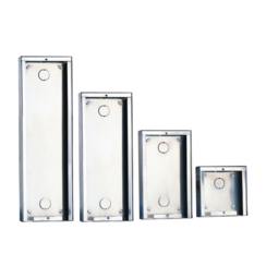 Comelit 3316/6 Powercom Edelstahl-Aufputzgehäuse - 6 Module