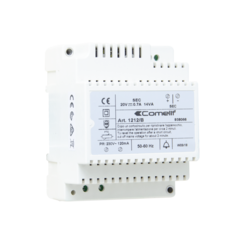 Comelit 1212/B Voedingstrafo t.b.v. monitor, input 230Vac / output 0-20Vdc 15VA (5 DIN)
