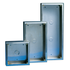 Comelit 3159/2 Opbouwbehuizing Vandalcom RVS - 2 modulen