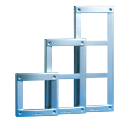 Comelit 3161/1A Vandalcom frame - 1 module, kleur staalgrijs