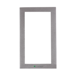 Comelit 3311/2S Frame met aluminium afdekraam voor Powercom/iKall - 2 modulen