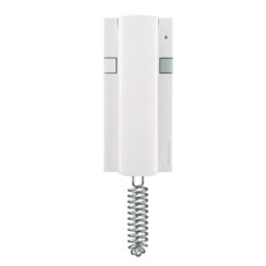 Comelit 2622 Stil Basic weißes Audiogerät, System vereinfacht