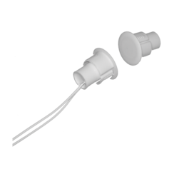 Comelit 30087004 Inbouw-magneetcontact, wit kunststof metaal kozijn