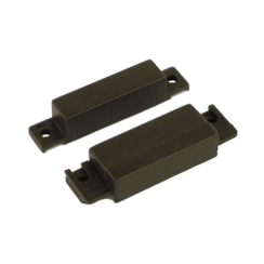 Comelit 30087006 Opbouw-magneetcontact, bruin kunststof met klemmen