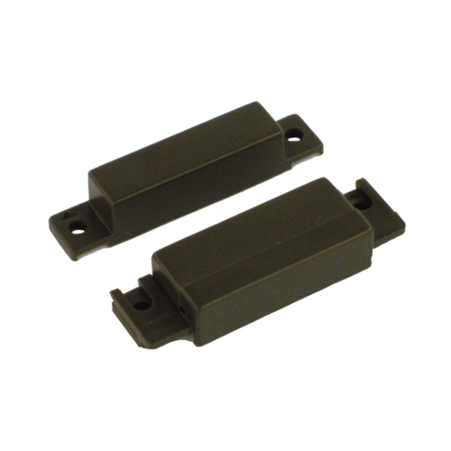 Comelit Comelit 30087006 Opbouw-magneetcontact, bruin kunststof met klemmen