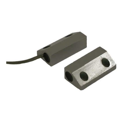 Comelit Comelit 30087012 Leistungsstarker Aufbau-Magnetkontakt, abgeschrägt, Aluminium, Kabel