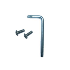 Comelit 3313 Satz vandalensicherer Schrauben und Montageschlüssel für iKall-Panel