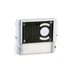 Comelit 33411 iKall zwarte module t.b.v. A/V unit iKall, met 1 drukknop