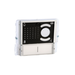 Comelit 33412 iKall zwarte module t.b.v. A/V unit iKall, met 2 drukknoppen