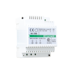 Comelit 1595 Voedingstrafo deurstation input 230Vac / output 33Vdc 500mA 18W (4 DIN)
