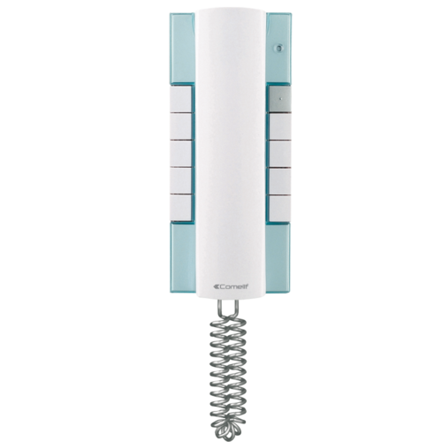 Comelit Comelit 2619 Stil Elegance weiß Audiogerät mit Gegensprechfunktion, Systeme ALLE Simplebus