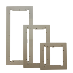 Comelit 31142 Abschlusskante für eingebautes iKall-Klingeltableau - 2 Module