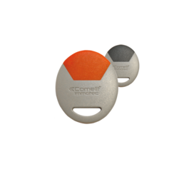 Comelit SK9050GO/A SimpleKey Standardschlüssel (8), Farbe grau/orange