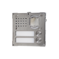 Comelit 3268S/2 Vandalcom A/V-Frontplatte mit 2 Drucktasten (iKall)