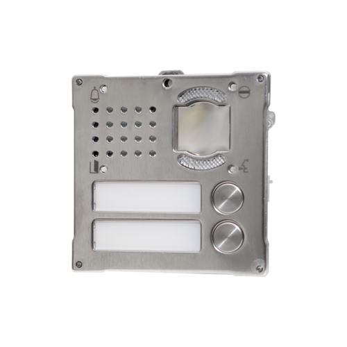 Comelit Comelit 3268S/2 Vandalcom A/V frontplaat met 2 drukkers  (iKall)