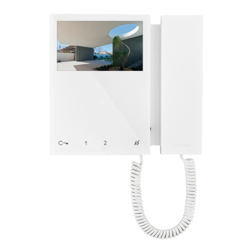 Comelit Comelit 6701W MINI Monitor, Farbe, inkl. Grundplattensystem SBC weiß