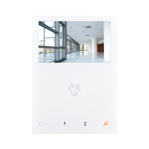 Comelit Comelit 6721W MINI handsfree Monitor, kleur met grondplaat SBC