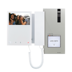 Comelit 8461M Enkelvoudige QUADRA MINI kit SBC uit te breiden tot 4 gebruikers, voeding: 6 DIN