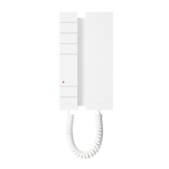 Comelit 2719W MINI wit audio toestel audio/ videosysteem 5 dr.