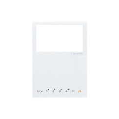 Comelit 6735W Kit voor extra toetsen MINI VIP monitor, kleur wit