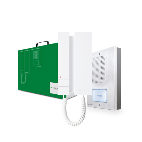 Comelit Comelit KAE5061 Enkelvoudige audio Kit 5-draads, Mini Extra, voeding: 3 DIN