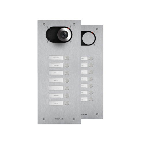 Comelit Comelit IX0107 Switch RVS deurbelpaneel met 7 drukknoppen