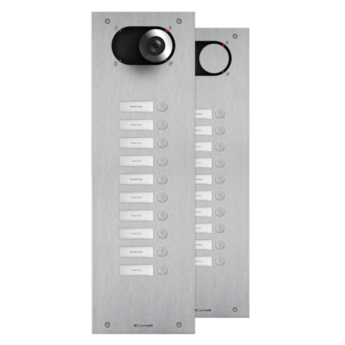 Comelit Comelit IX0110 Switch RVS deurbelpaneel met 10 drukknoppen