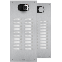 Comelit IX0220 Switch RVS deurbelpaneel met 20 drukknoppen, 2 rijen