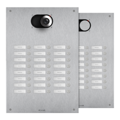 Comelit IX0324 Switch RVS deurbelpaneel met 24 drukknoppen, 3 rijen