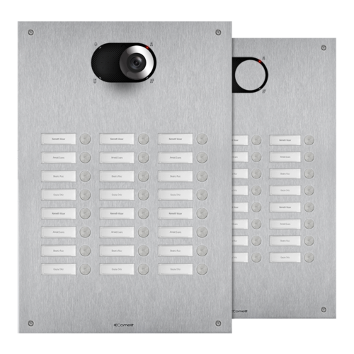 Comelit Comelit IX0324 Switch RVS deurbelpaneel met 24 drukknoppen, 3 rijen