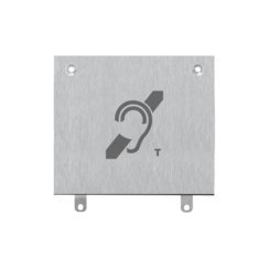 Comelit IX9104 Switch RVS T-coil module voor panelen met 1 rij knoppen